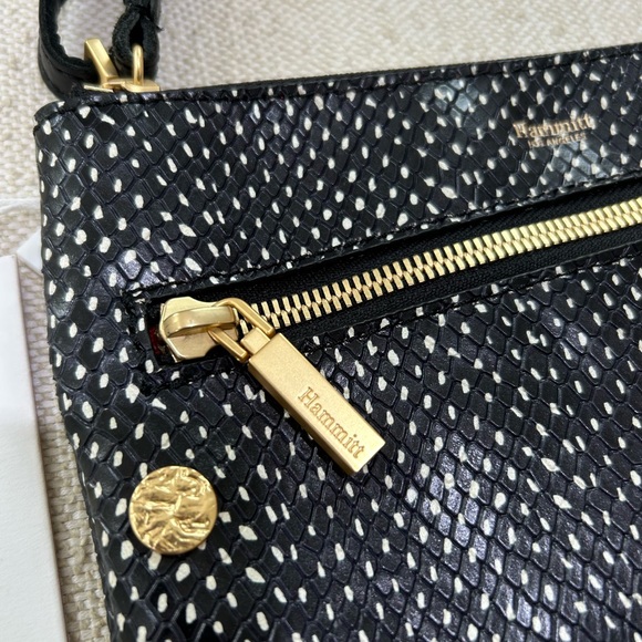 ✨Limited Edition Hammitt Nash Small 2 Pepper Snake Crossbody/Wristlet Gold Studs - Picture 7 of 11